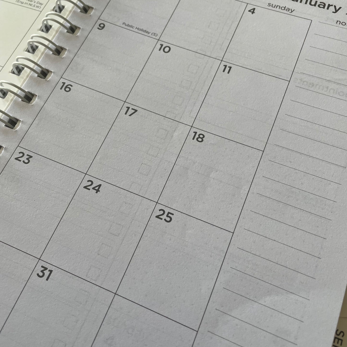 Personalised Spiral Bound 2026 Planner/Diary