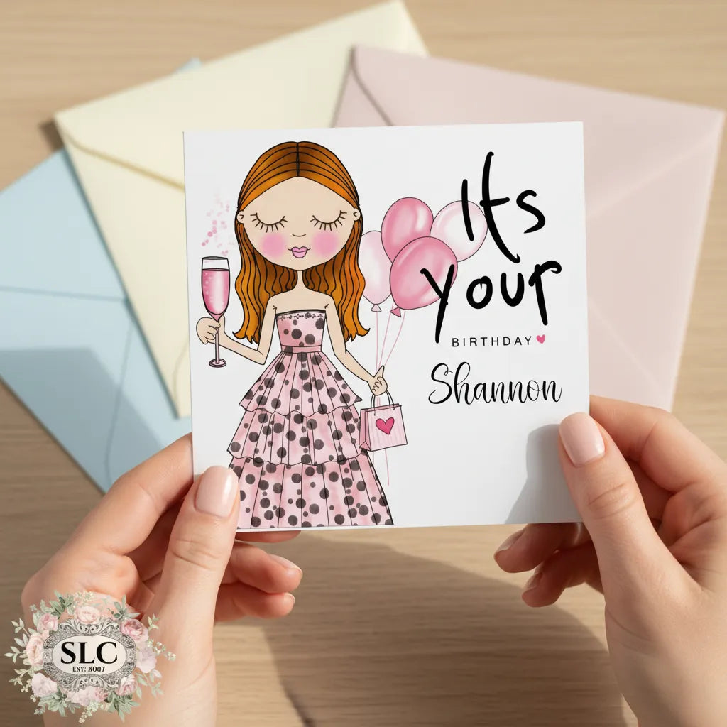 Its Your Birthday - Personalised Card