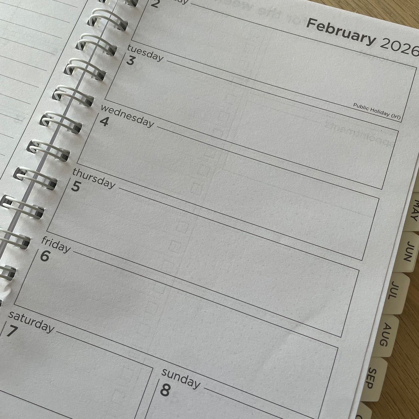 Personalised Spiral Bound 2026 Planner/Diary