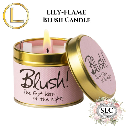 Lily Flame Blush Scented Candle Tin | 35 Hour Burn
