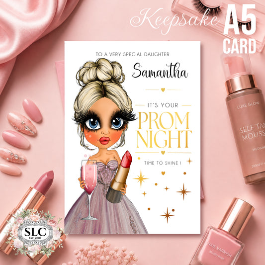 Personalised Prom 2026 Card
