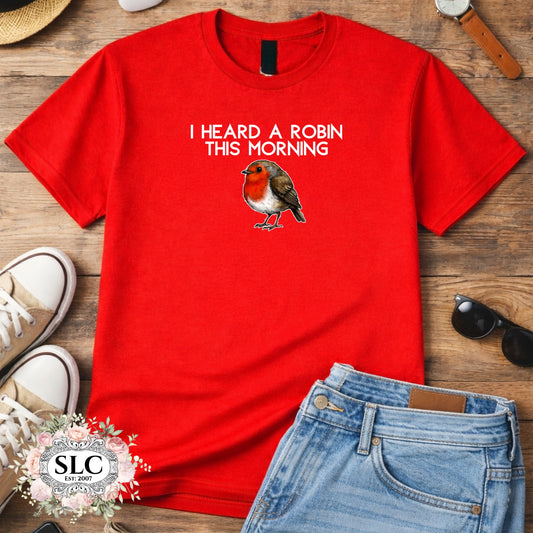 Short sleeve Robin Design T-Shirt