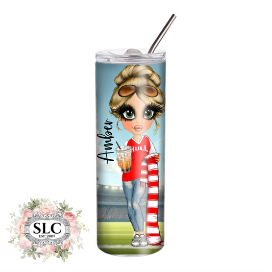 Rugby Style Sports 20oz Tumbler