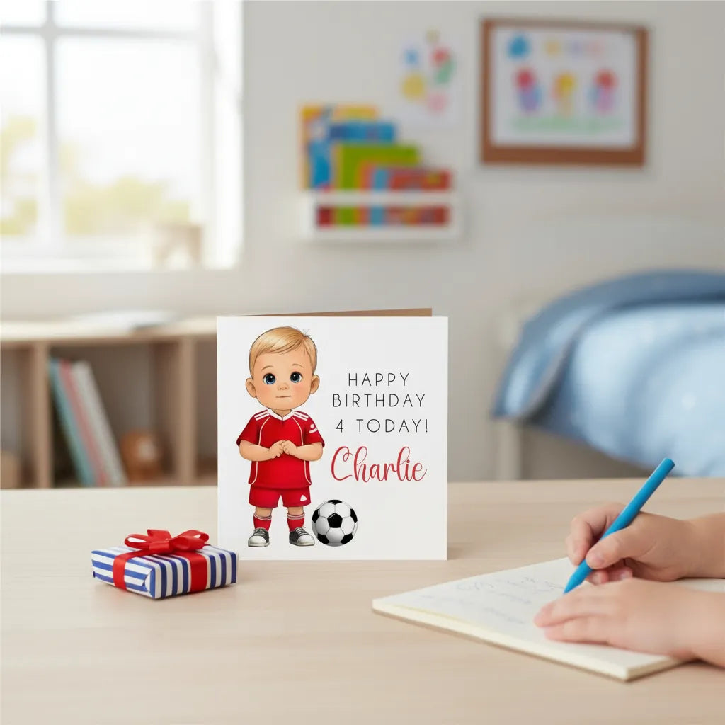Little Sporty Greetings Card Boy & Girl Options